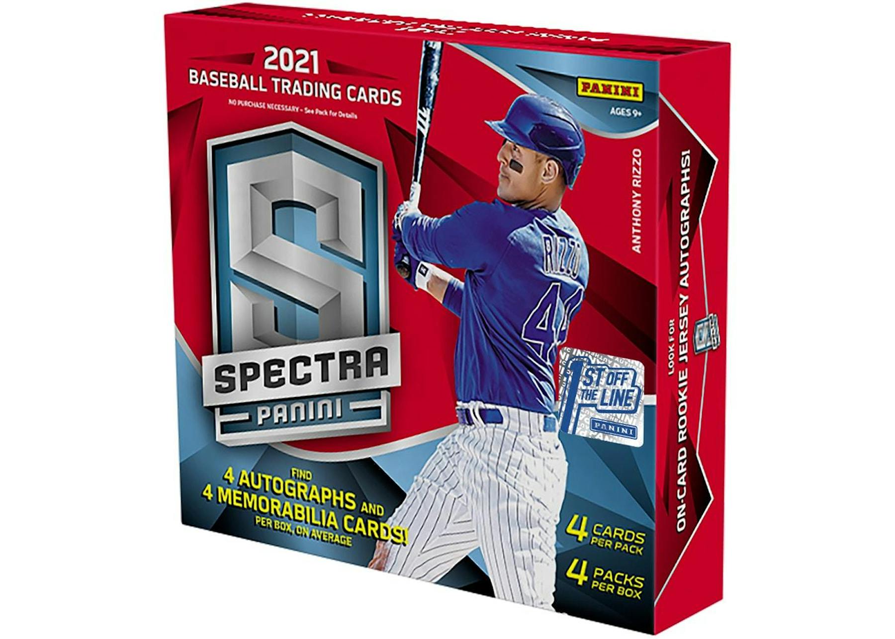 2021 Panini Spectra Baseball 1st Off The Line Fotl Hobby Box Da Card World 