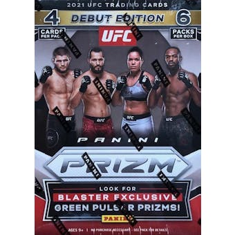 2021 Panini Prizm UFC 6-Pack Blaster Box