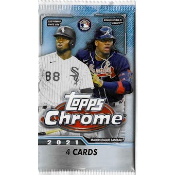 2021 Topps Chrome Baseball Hobby Lite Pack