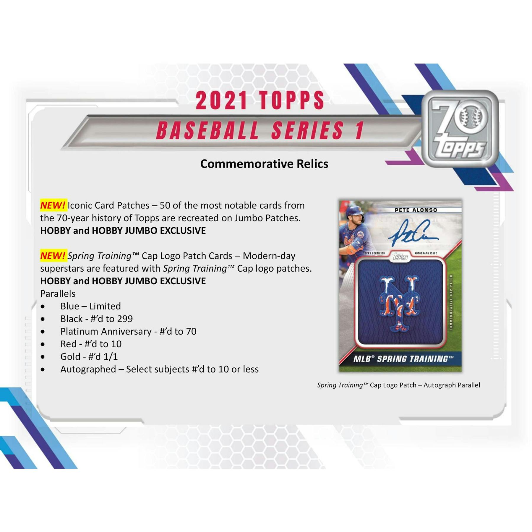 2021 Topps Series 1 Baseball Hobby Box Presell Da Card World