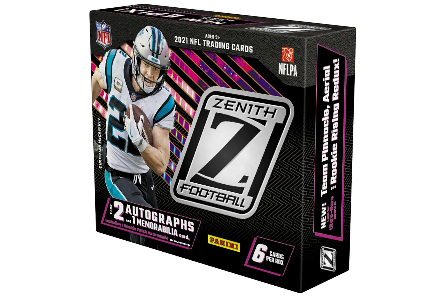 2021 Panini Zenith Football Hobby 12Box Case DA Card World