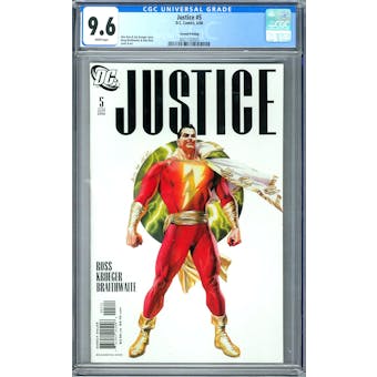 Justice #5 CGC 9.6 (W) *2021132025*
