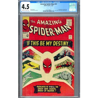Amazing Spider-Man #31 CGC 4.5 (OW-W) *2021134010*