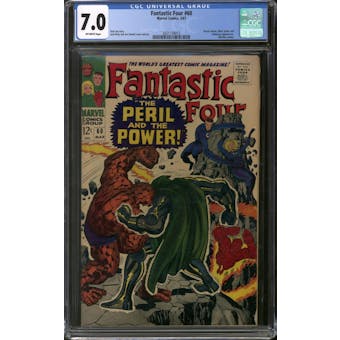 Fantastic Four #60 CGC 7.0 (OW) *2021134013*