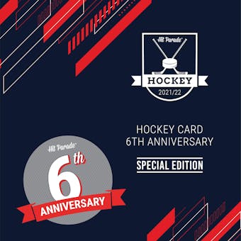 2021/22 Hit Parade Hockey 6th Anniversary Special Ed- 1-Box- Instagram Live 4 Spot Random Division Break #2