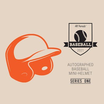 2021 Hit Parade Auto Baseball Mini Helmet Series 1- 1-Box- DACW Live 6 Spot Random Division Break #3