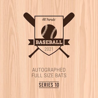 2021 Hit Parade Autographed Baseball Bat Hobby Box - Series 10 - Aaron Judge, Acuna, & Betts!!!!!