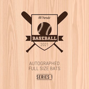 2021 Hit Parade Autographed Baseball Bat Hobby Box - Series 1 - Mike Trout, Ronald Acuna Jr., & Tatis Jr.!!