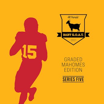 2021 Hit Parade GOAT Mahomes Graded Edition - Series 5 - Hobby 10-Box Case /100