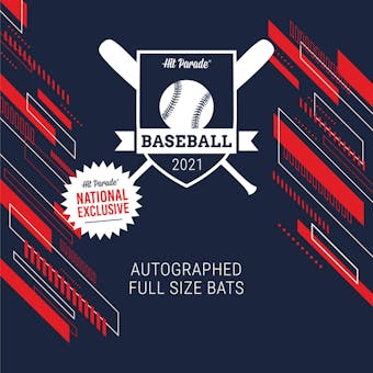 2021 Hit Parade National Exclusive Autographed Baseball Bat Hobby Box - Ted Williams & Mookie Betts!!!