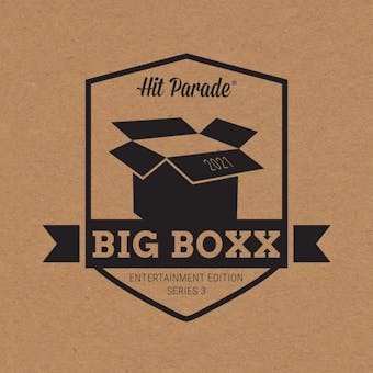2021 Hit Parade BIG BOXX Entertainment Autographed Hobby Box - Series 3 - Brie Larson & Al Pacino Autos!