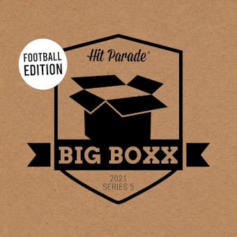 2021 Hit Parade Autographed BIG BOXX Football Hobby Box - Series 5 - Mahomes, Allen, Brees & Manning!!!