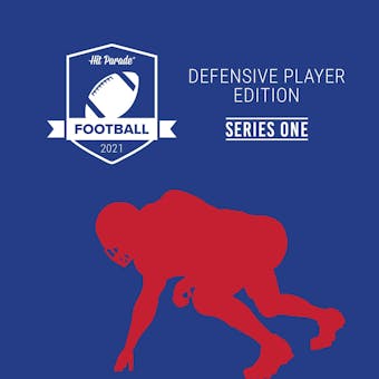 2021 Hit Parade Football Defensive Player Edition - Series 1 - Hobby Box /100 Bosa-Taylor-Polamalu