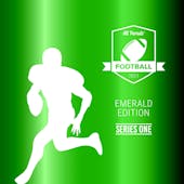 2022 Hit Parade Football Emerald Edition - Series 1 - Hobby Box /100 Burrow-Allen-Mahomes