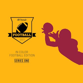 2020 Hit Parade In Color Football Edition- Series 1 Hobby Box /100 Herbert-Burrow-Tua (SHIPS 5/07)