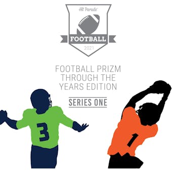 2021 Hit Parade Football Prizm Through The Years Hobby 10-Box- Dacw Live 32 Spot Random Team Break #3