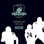 2022 Hit Parade Football-  Legends of Dallas - Series 1 - Hobby Box /100 Prescott-Smith-Aikman
