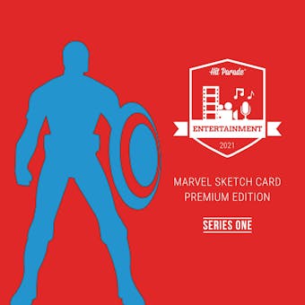 2021 Hit Parade Marvel Sketch Card Premium Ed Series 2 - 10-Box Case - 2021 National 10 Spot Random Box Break