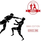 2022 Hit Parade MMA Limited Edition - Series 1 - Hobby 10-Box Case /100 McGregor-Adesanya-Moreno