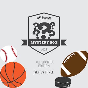 2021 Hit Parade All Sports Mystery Box Hobby Box Series 3 - Buster Douglas, Canseco, Eichel, Calipari Autos!