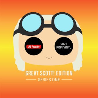 2021 Hit Parade POP Vinyl GREAT SCOTT! Edition Hobby Box - Series 1 - Michael J. Fox & Christopher Lloyd!