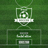 2021 Hit Parade Soccer Limited Edition - Series 4 - Hobby Box /100 - Ronaldo-Neymar-Mbappe