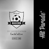 2021 Hit Parade Soccer Platinum Edition - Series 11 - Hobby Box /100 - Neymar-Pogba-Xavi