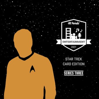 2021 Hit Parade Star Trek Card Edition Hobby Box - Series 3 - William Shatner & Brent Spiner Autos!