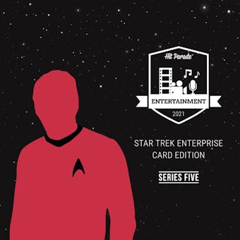 2021 Hit Parade Star Trek Enterprise Card Edition - Series 5 - Hobby Box /100 Shatner-Nimoy-Stewart-Pine