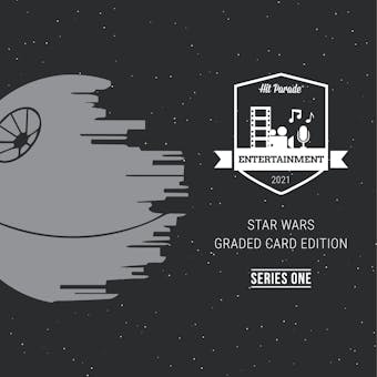 2021 Hit Parade Star Wars Graded Card Edition Hobby Box - Series 1 - Jeremy Bulloch & Kenny Baker Autos!!