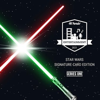 2021 Hit Parade Star Wars Signature Card Edition Hobby Box - Series 1 - George Takei & Peter Mayhew Autos!!