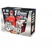 2021 Panini Mosaic Baseball 96-Card Mega Box (Reactive Yellow Parallels!)