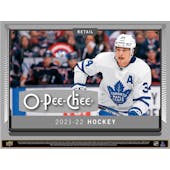 2021/22 Upper Deck O-Pee-Chee Hockey 8-Pack Blaster Box (Presell)