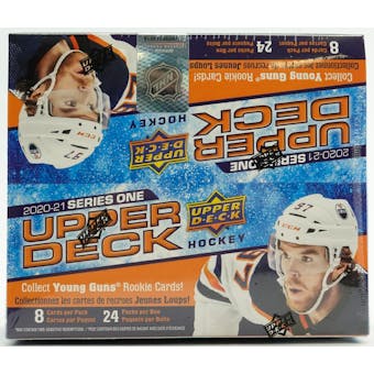 2020/21 Upper Deck Series 1 Hockey 24-Pack Box
