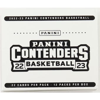 2022/23 Panini Contenders Basketball Jumbo Value 12-Pack Box