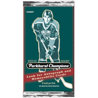 2022/23 Upper Deck Parkhurst Champions Hockey Hobby Pack