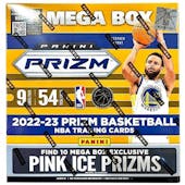 2022/23 Panini Prizm Basketball 6-Pack Mega Box (Pink Ice Prizms)