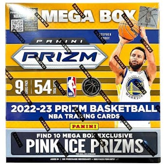 2022/23 Panini Prizm Basketball 6-Pack Mega 20-Box Case (Pink Ice Prizms)