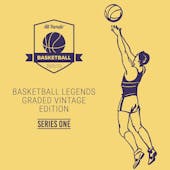 2022/23 Hit Parade Basketball Legends Graded Vintage Edition Series 1 Hobby Box - Bill Russell