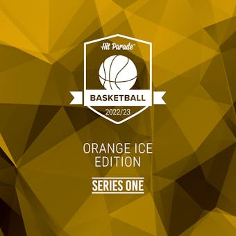 2022/23 Hit Parade Basketball Orange Ice Edition - Hobby Box - Series 1 (Ships 8/19)