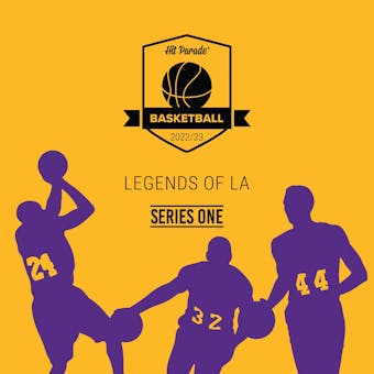 2022/23 Hit Parade Basketball Legends of LA Edition Series 1 Hobby 10-Box Case - Kobe Bryant