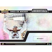 2022/23 Upper Deck Credentials Hockey Hobby Box (Presell)