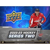 2022/23 Upper Deck Series 2 Hockey Hobby 12-Box Case (Presell)