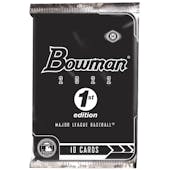 2022 Bowman 1st Edition Baseball Hobby Pack