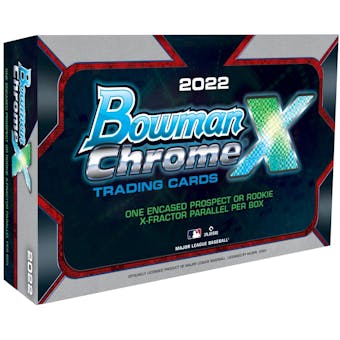 2022 Bowman Chrome X Baseball Box