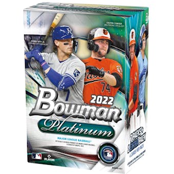 2022 Bowman Platinum Baseball 7-Pack Blaster Box