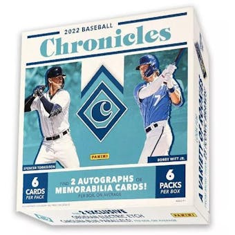 2022 Panini Chronicles Baseball Retail Preferred 20-Box Case