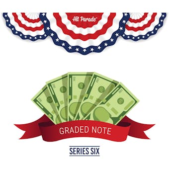 2022 Hit Parade Graded Note Edition Series 6 Hobby Box
