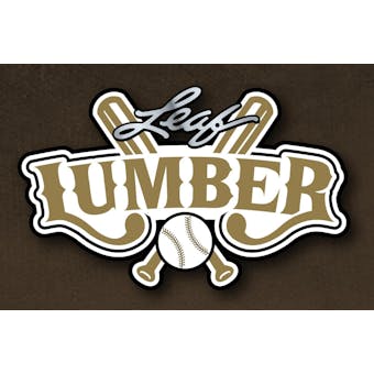 2022 Leaf Lumber Baseball Hobby 10-Box Case (Presell)