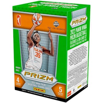 2022 Panini Prizm WNBA Basketball 5-Pack Blaster Box